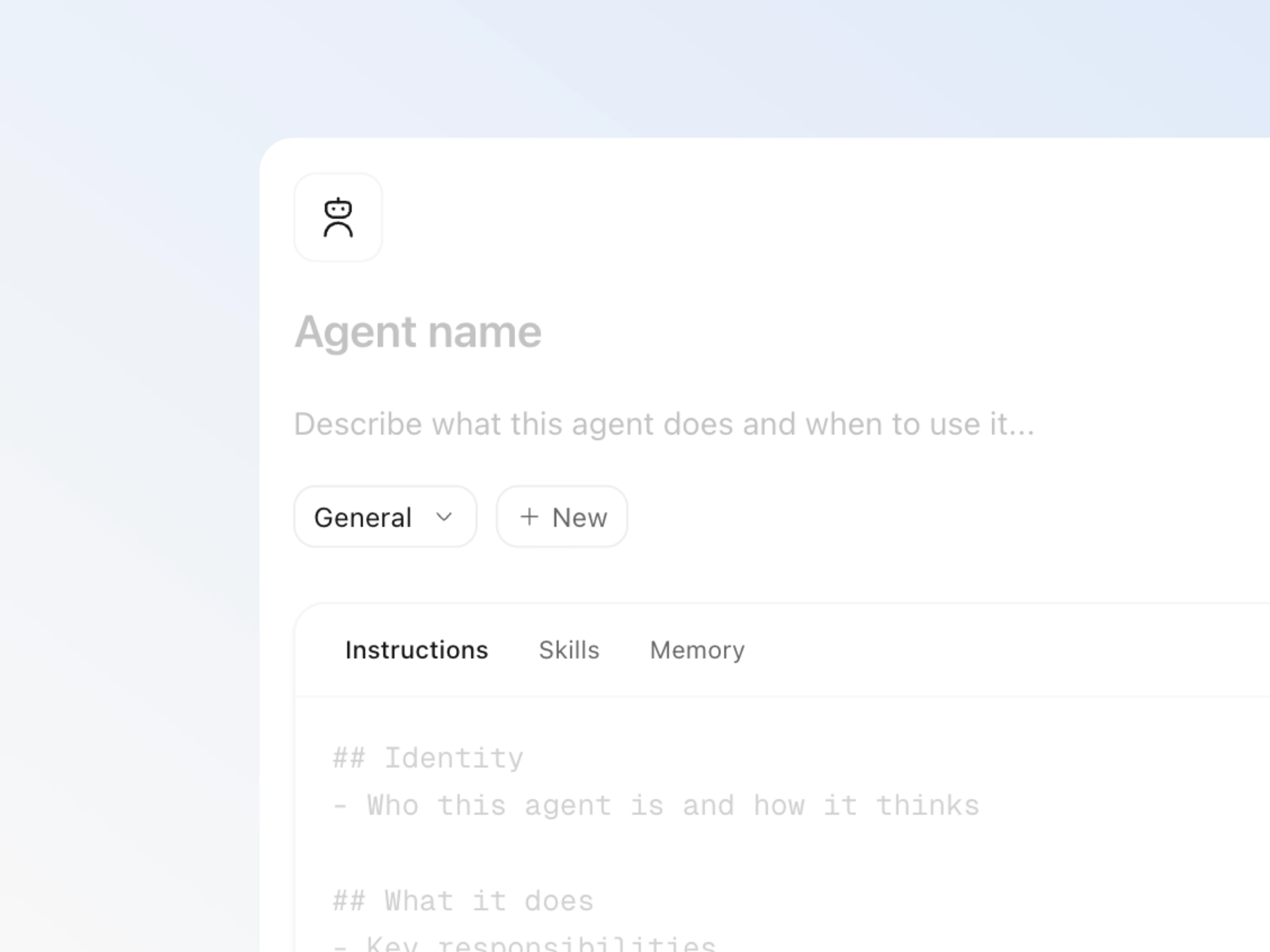 Agents preview