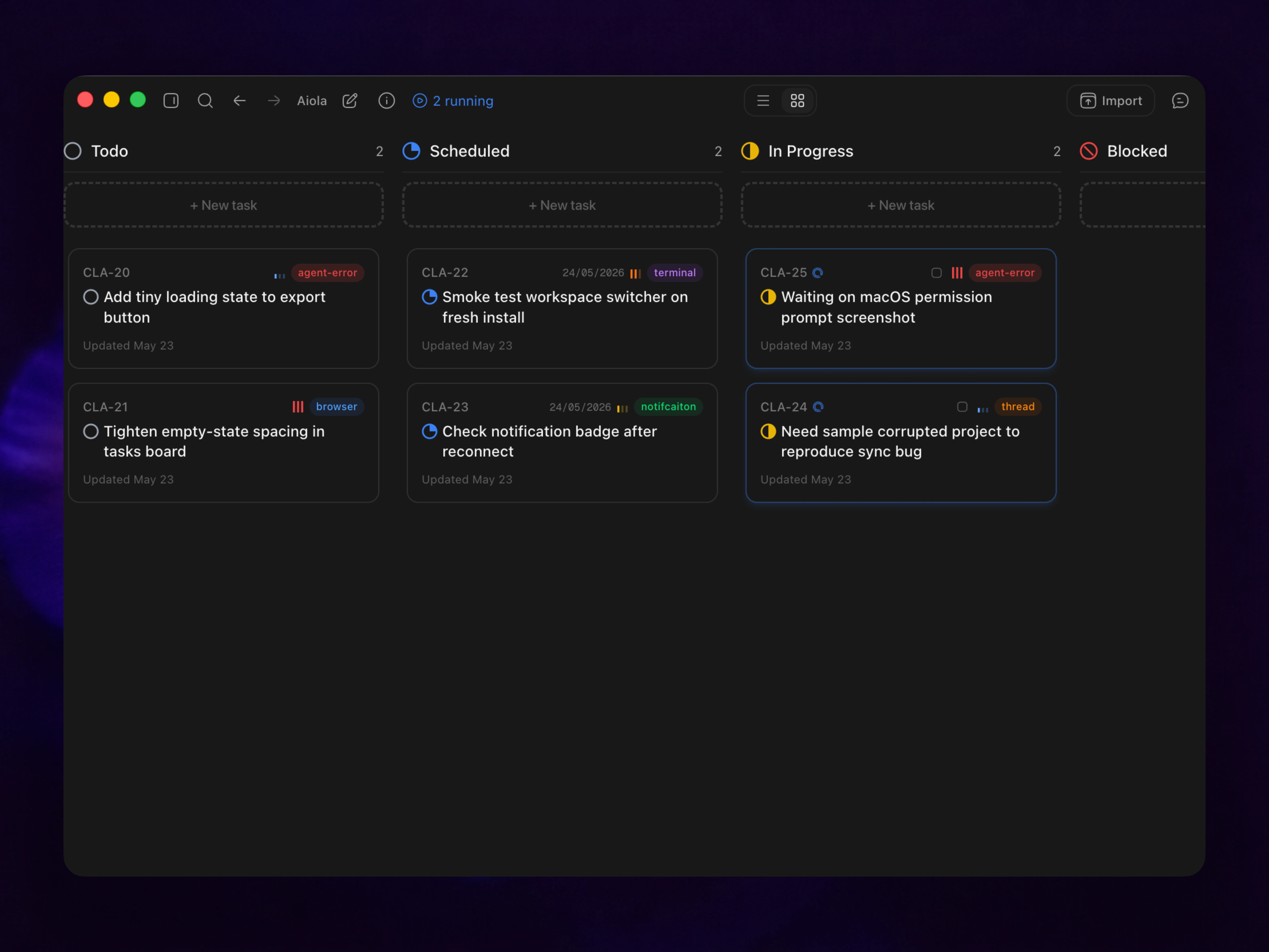 Schedule and auto-trigger